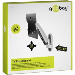 Uchwyt TV EasySlide M 17\\"-42\\" 3D Goobay