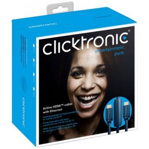 Aktywny kabel HDMI CLICKTRONIC Full HD/3D-TV 25m
