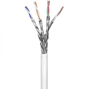Skrętka CAT6 S/FTP 4x2xAWG23/1 (2xEkran) Gr. 100m