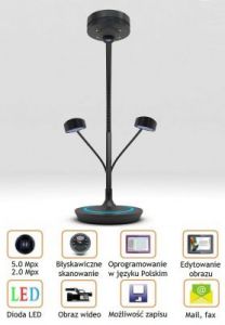 Mini skaner prezentacyjny GAOKE K-XY3301D 5+2Mpx