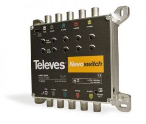 Televes Wzmacniacz 5x5 \\"F\\" 27/25dB 714509