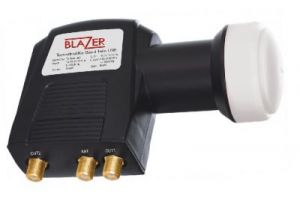 LNB Blazer T2 Twin 0,1 dB + Terrestrial