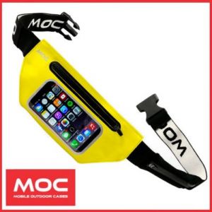 Sportowa szaszetka nerka Tel. MOC Waist Bag yellow