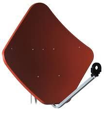 Penta 85 Fracarro - aluminiowy talerz SAT ceglasta