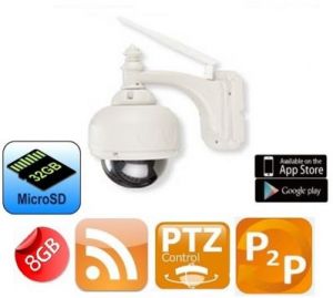 Kamera Spacetronik IP Stand Alone Zew. PTZ 720P